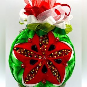 No-Sew Quilted Ornaments